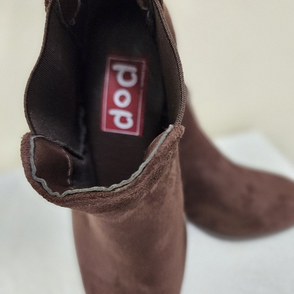 Pop Emmy Women's Slip on Ankle Boot Shoe - Picture 10 of 10